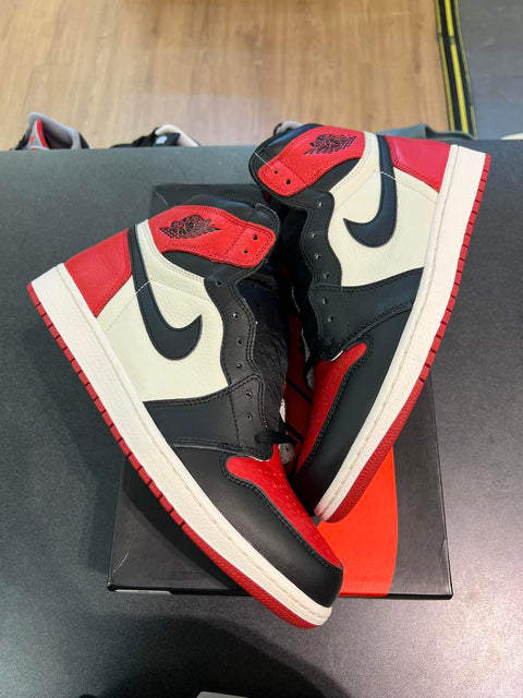 Jordan 1 Retro High Bred Toe Sz 12