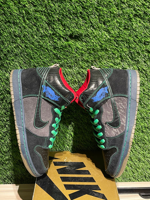 Nike SB Dunk High Twin Peaks Sz 8M