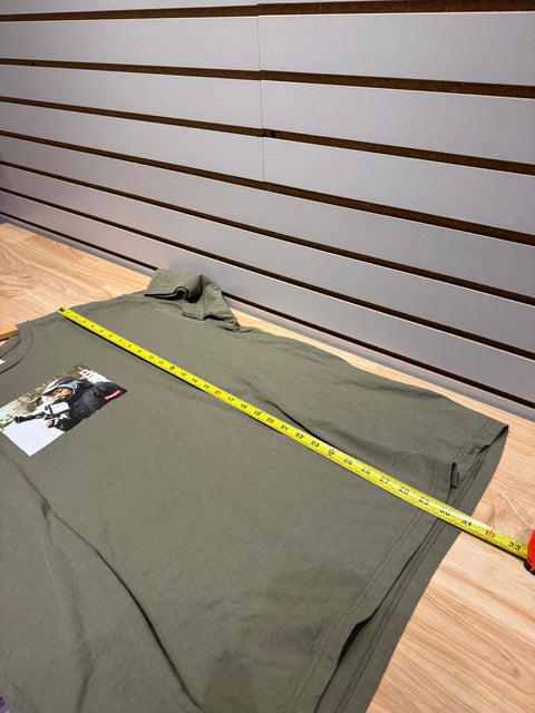 Supreme 40 Acres Spike Tee Olive Sz XXL
