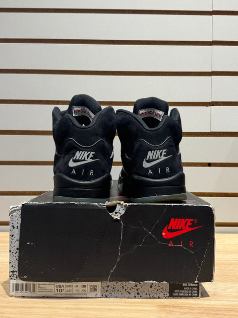 Jordan 5 Retro OG Black Metallic Reimagined Sz 10.5