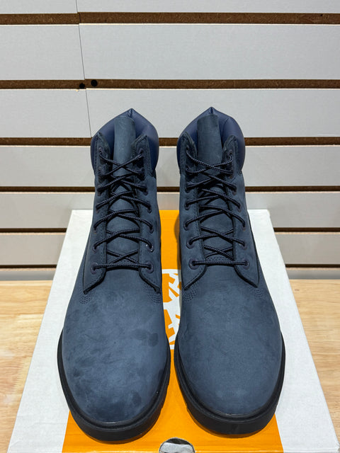 Timberland Classic 6" Waterproof Boot Navy Nubuck Sz 10