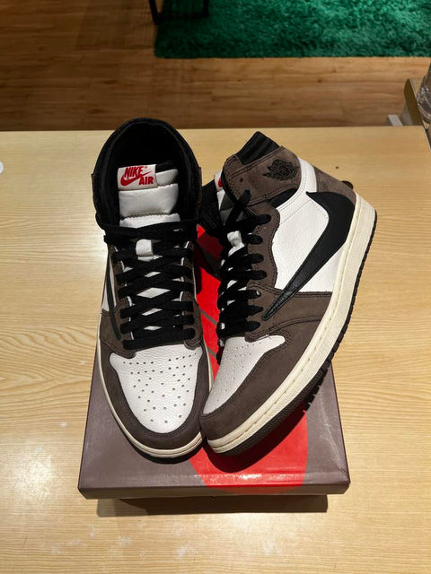 Jordan 1 Retro High OG SP Travis Scott Mocha Sz 10.5