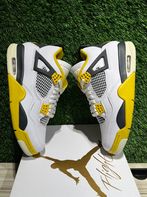 Jordan 4 Retro Vivid Sulfur (Women's) Sz 9W/7.5M
