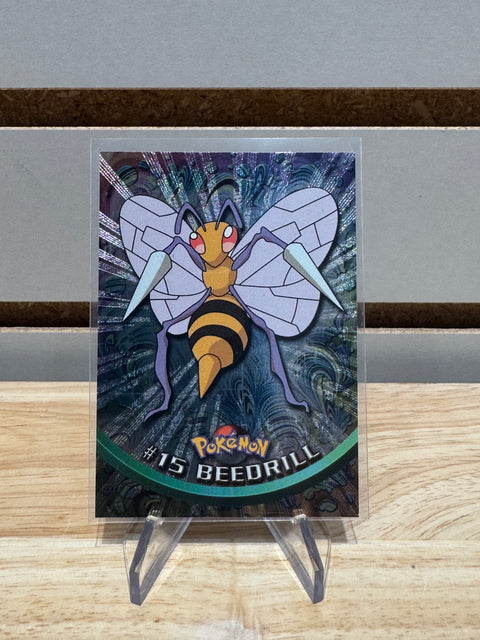 Beedrill #15 Pokemon 1999 Topps TV