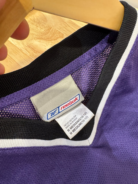 Vintage 2000s Kids Reebok Sacramento Kings Bobby Jackson #24 Jersey Sz M