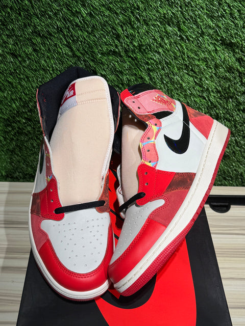Jordan 1 Retro High OG Spider-Man Across the Spider-Verse Sz 13M