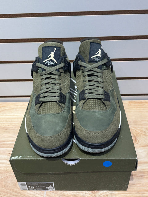 Jordan 4 Retro SE Craft Medium Olive Sz 13M
