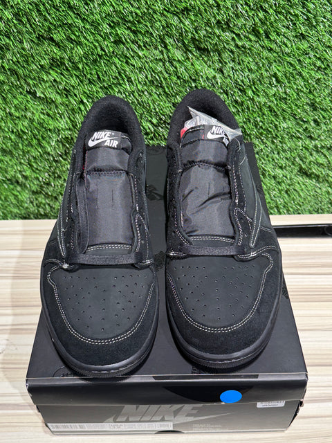 Jordan 1 Retro Low OG SP Travis Scott Black Phantom Sz 12M