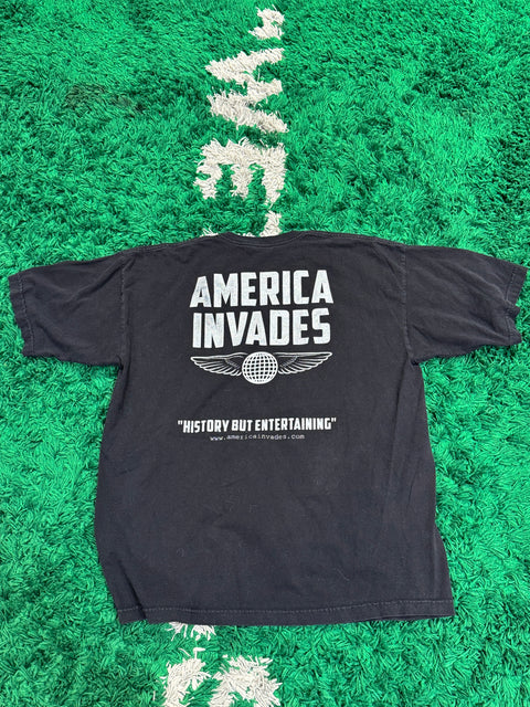 Bayside America Invades Tee Sz XL