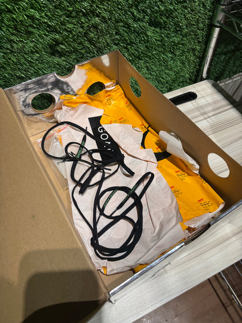 Nike Air Rubber Dunk Off-White Green Strike Sz 13