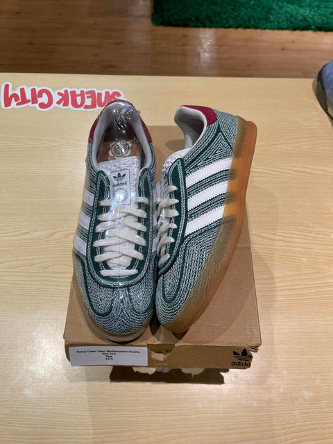 adidas Gazelle Indoor Sean Wotherspoon Hemp Green Sz 10.5