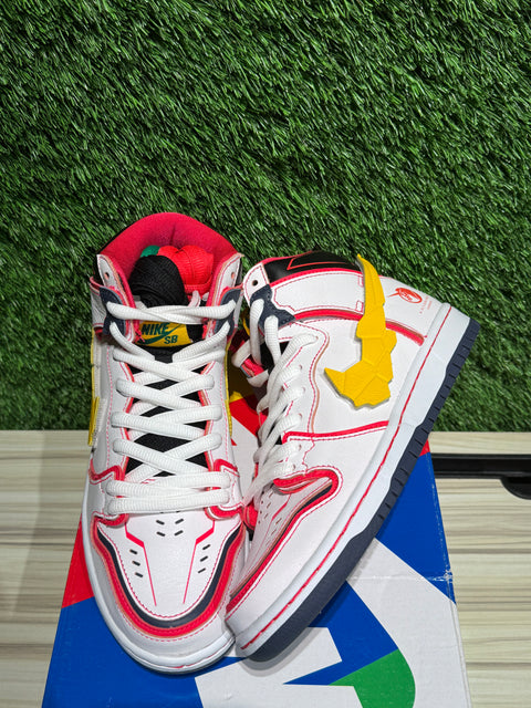 Nike SB Dunk High RX-0 Unicorn Gundam Sz 7.5M