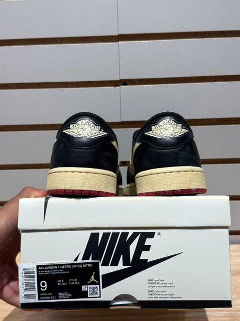 Jordan 1 Retro Low OG Nigel Sylvester Better With Time Sz 9M