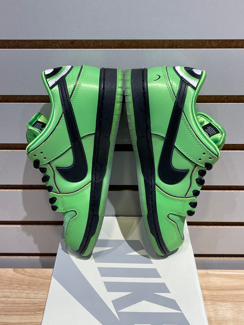 Nike SB Dunk Low The Powerpuff Girls Buttercup Sz 7