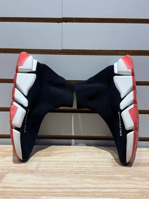 Balenciaga Speed 2.0 Bicolor Transparent Red Sole (Women's) Sz 3M