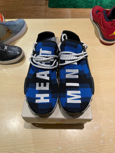 adidas NMD Hu Pharrell x BBC Blue Plaid