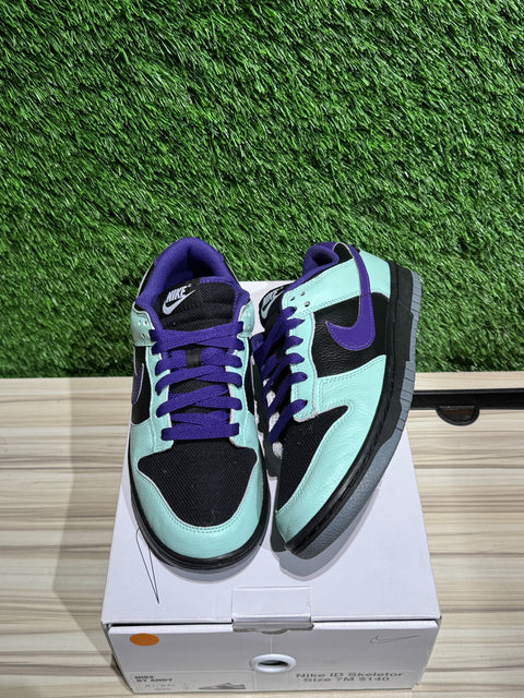 Nike ID "Skeletor" Dunk Low Sz 7M