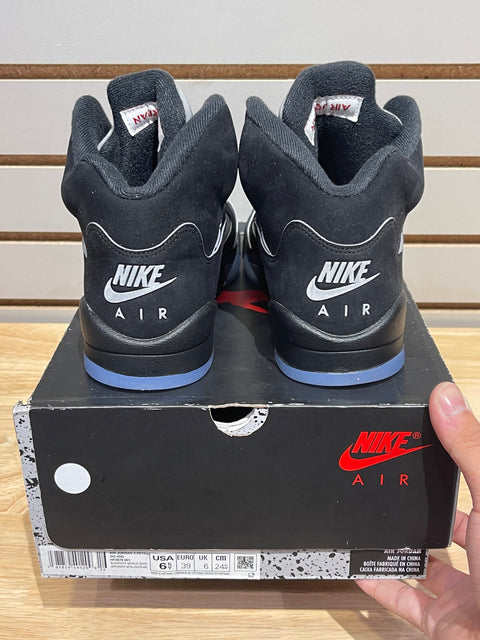 Jordan 5 Retro OG Black Metallic Reimagined (GS) Sz 6.5Y