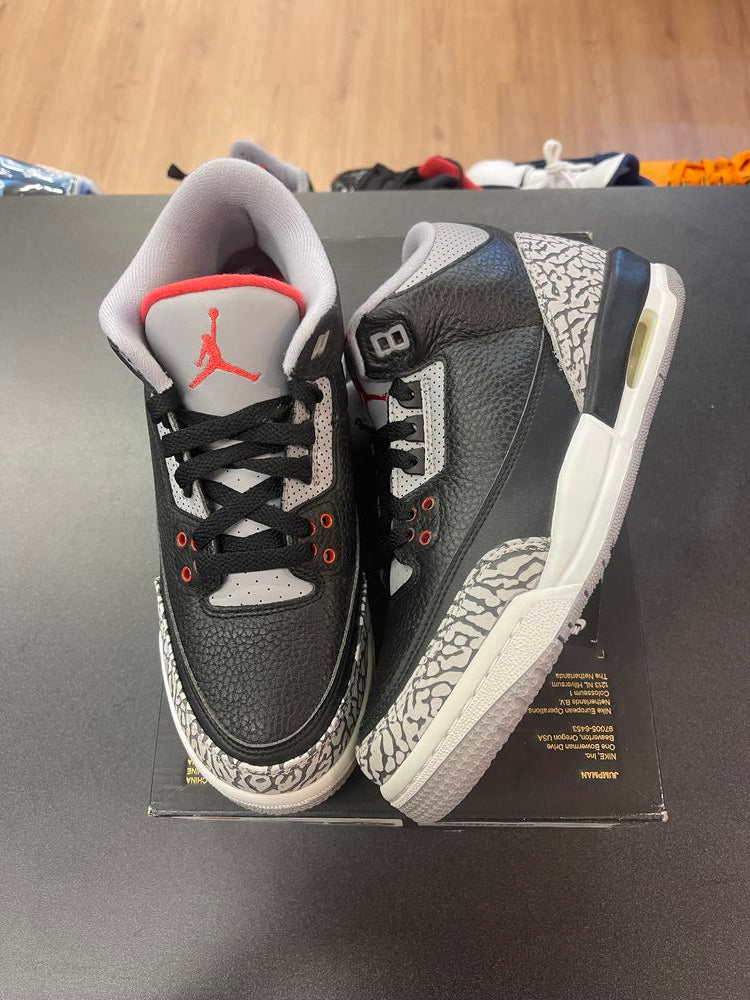 Jordan retro 3 black cement 2018 online