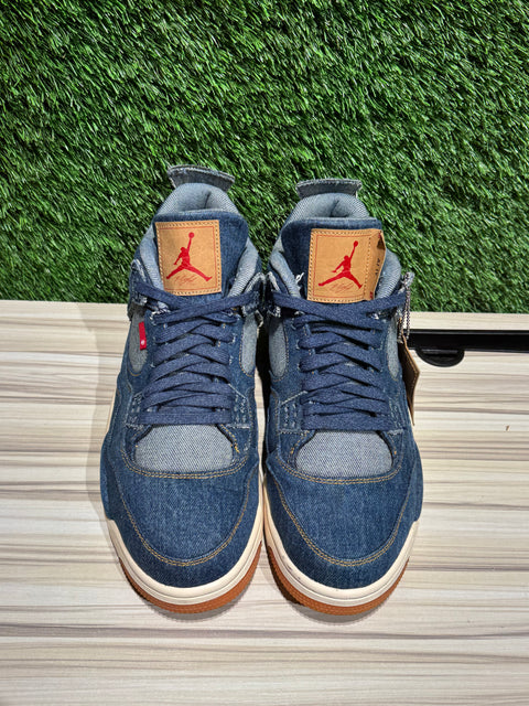 Jordan 4 Retro Levi's Denim (Blank Tag) Sz 11.5