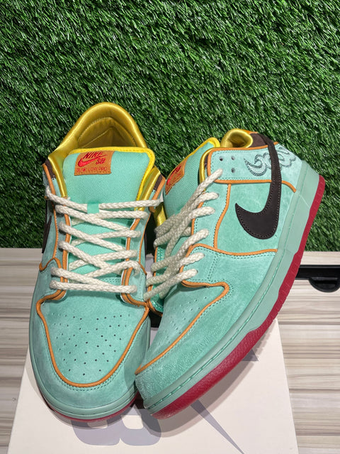 Nike SB Dunk Low Rodeo Tourmaline Sz 13M..