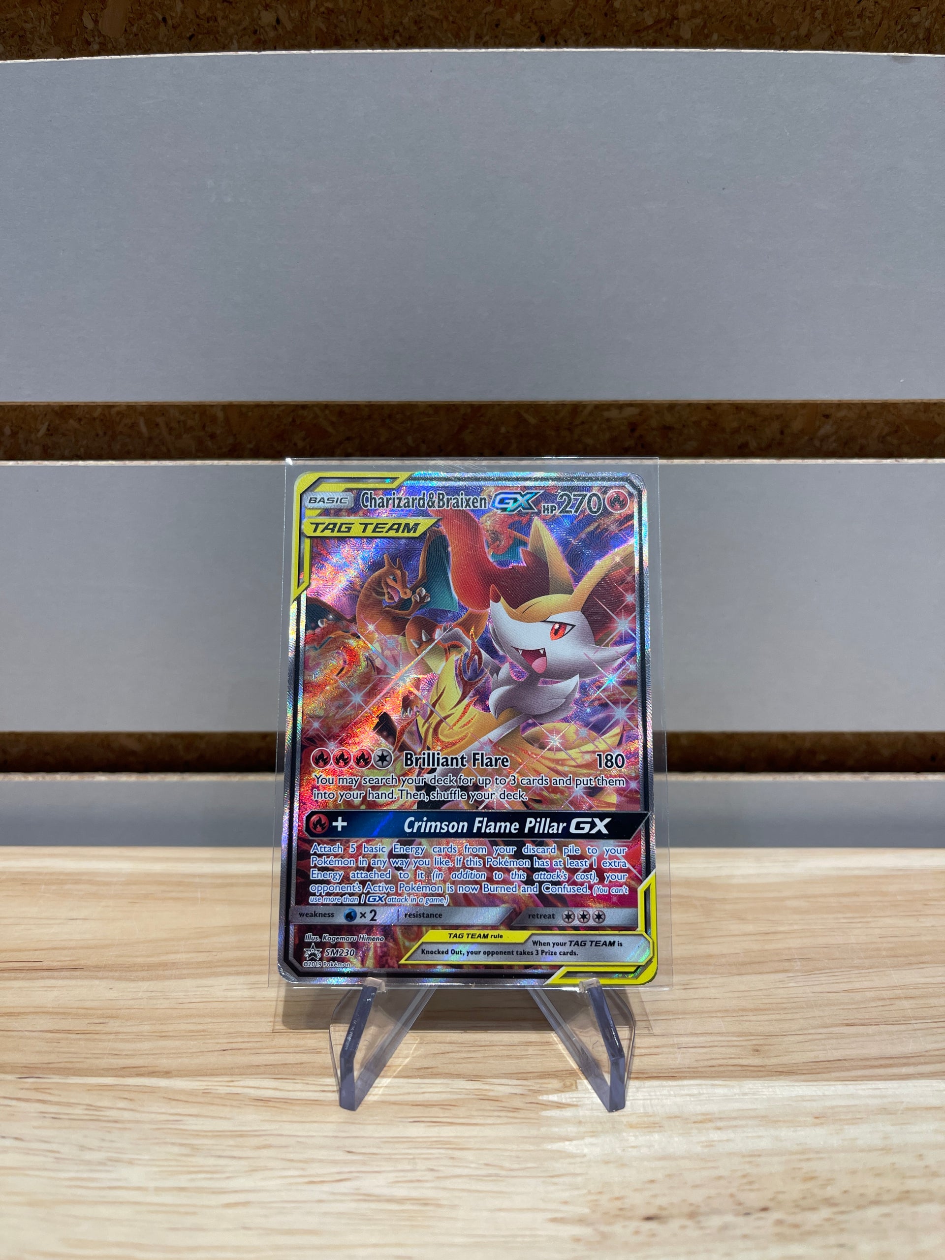 charizard and braixen pokemon card Pokémon & GX - SM230 the trusted official grading Color:ARTWORK ONLY (NO CASE) AmiAmi [Character & Hobby Eldrazi