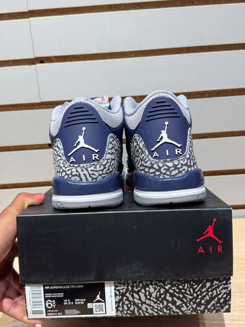 Jordan 3 Retro Georgetown (2021) (GS) Sz 6.5Y