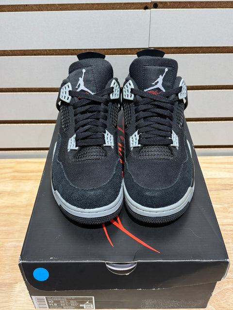 Jordan 4 Retro SE Black Canvas