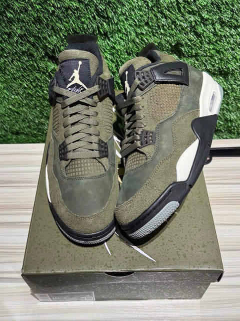 Jordan 4 Retro SE Craft Medium Olive Sz 10.5..