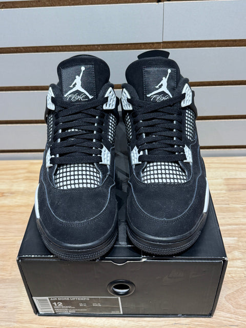 Jordan 4 Retro White Thunder Sz 10