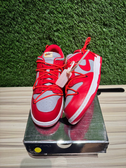 Nike Dunk Low Off-White University Red Sz 12.5M