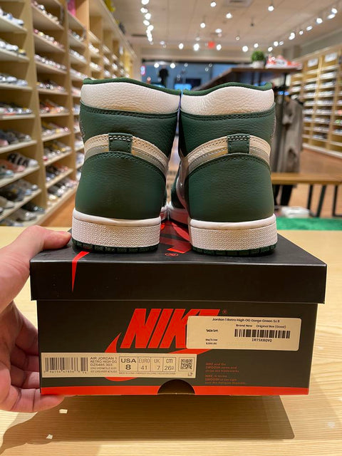 Jordan 1 Retro High OG Gorge Green Sz 8