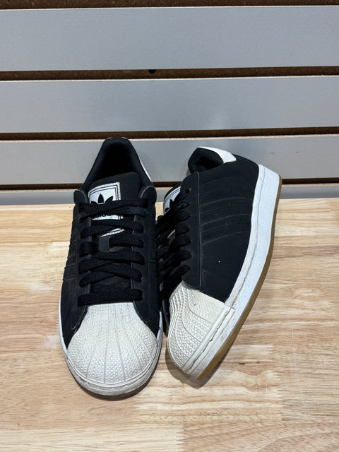 Adidas Super Star Adidas Classic Black And White Shell Toe Sz 9