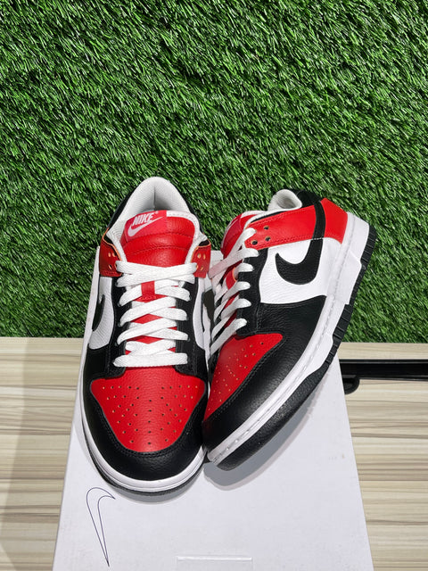 Bred Toe Nike Dunk Low By You Sz 7.5