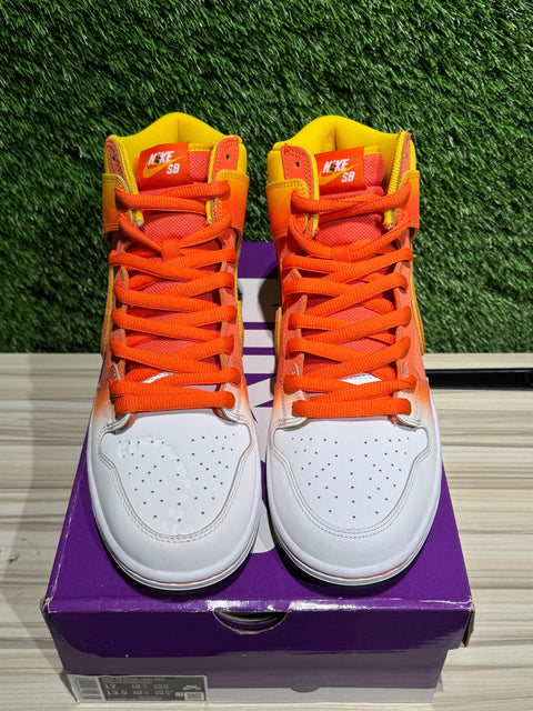 Nike SB Dunk High Sweet Tooth Candy Corn Sz 12M
