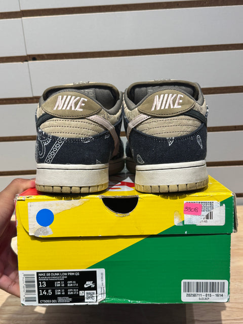 Nike SB Dunk Low Travis Scott Sz 13M
