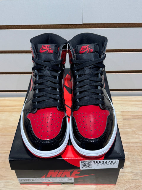 Jordan 1 Retro High OG Patent Bred Sz 9