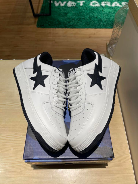 JJJJound White Navy Bape Sta