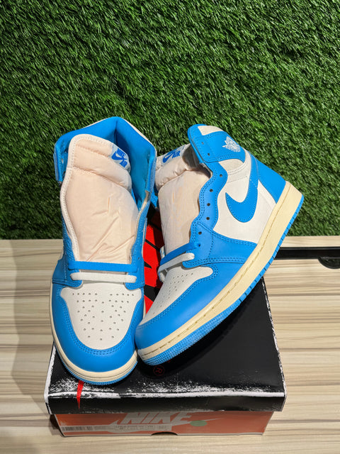 Jordan 1 Retro High OG UNC Reimagined Sz 9.5M..