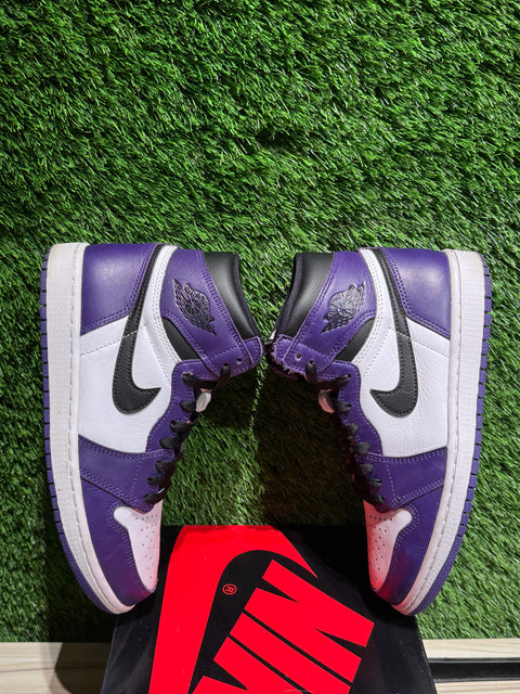 Jordan 1 Retro High Court Purple White