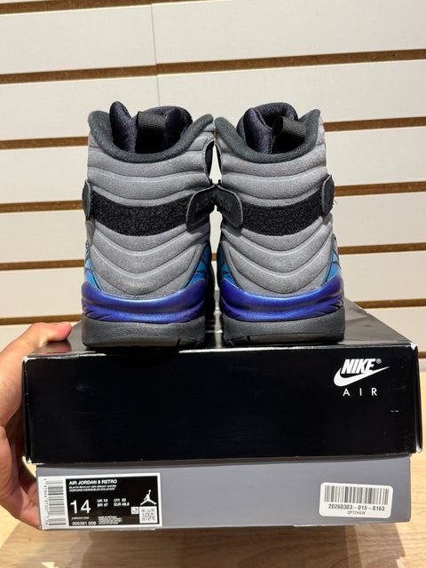 Jordan 8 Retro Aqua (2025) Sz 14M