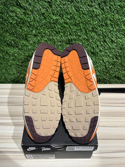 Nike Air Max 1 Patta Waves Monarch (with Bracelet) Sz 9