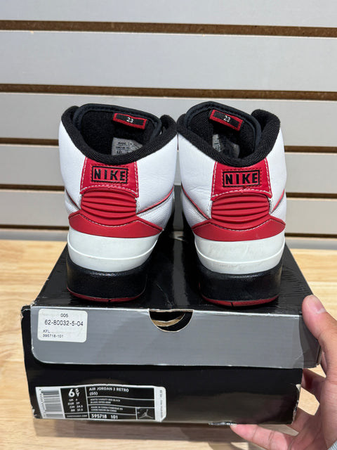 Jordan 2 Retro QF Chicago (2010) (GS) Sz 6.5Y