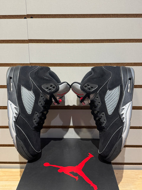 Jordan 5 Retro OG Black Metallic Reimagined Sz 10M