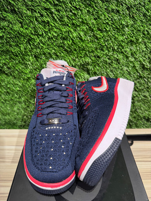 Nike Air Force 1 Ultra Flyknit Low New England Patriots R.K.K. Sz 8