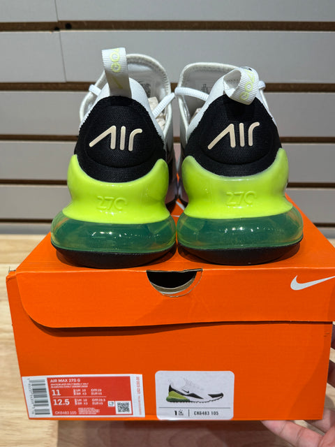 Nike Air Max 270 Golf White Black Volt Sz 11