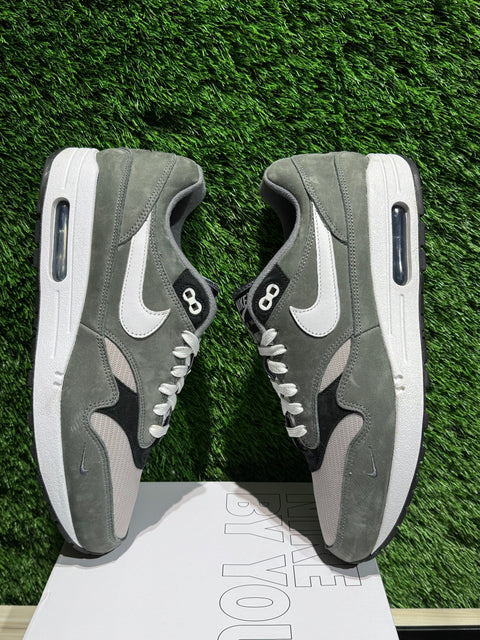 Dark Grey Suede Nike Air Max 1 By You Sz 11