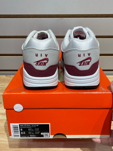 Nike Air Max 1 '87 Stranger Things Steve Harrington Sz 8