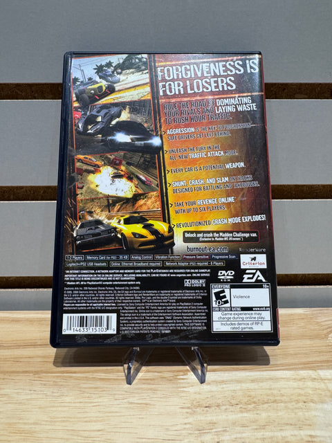 Burnout Revenge: Battle Racing Ignited Play Station 2 Complete with Manual