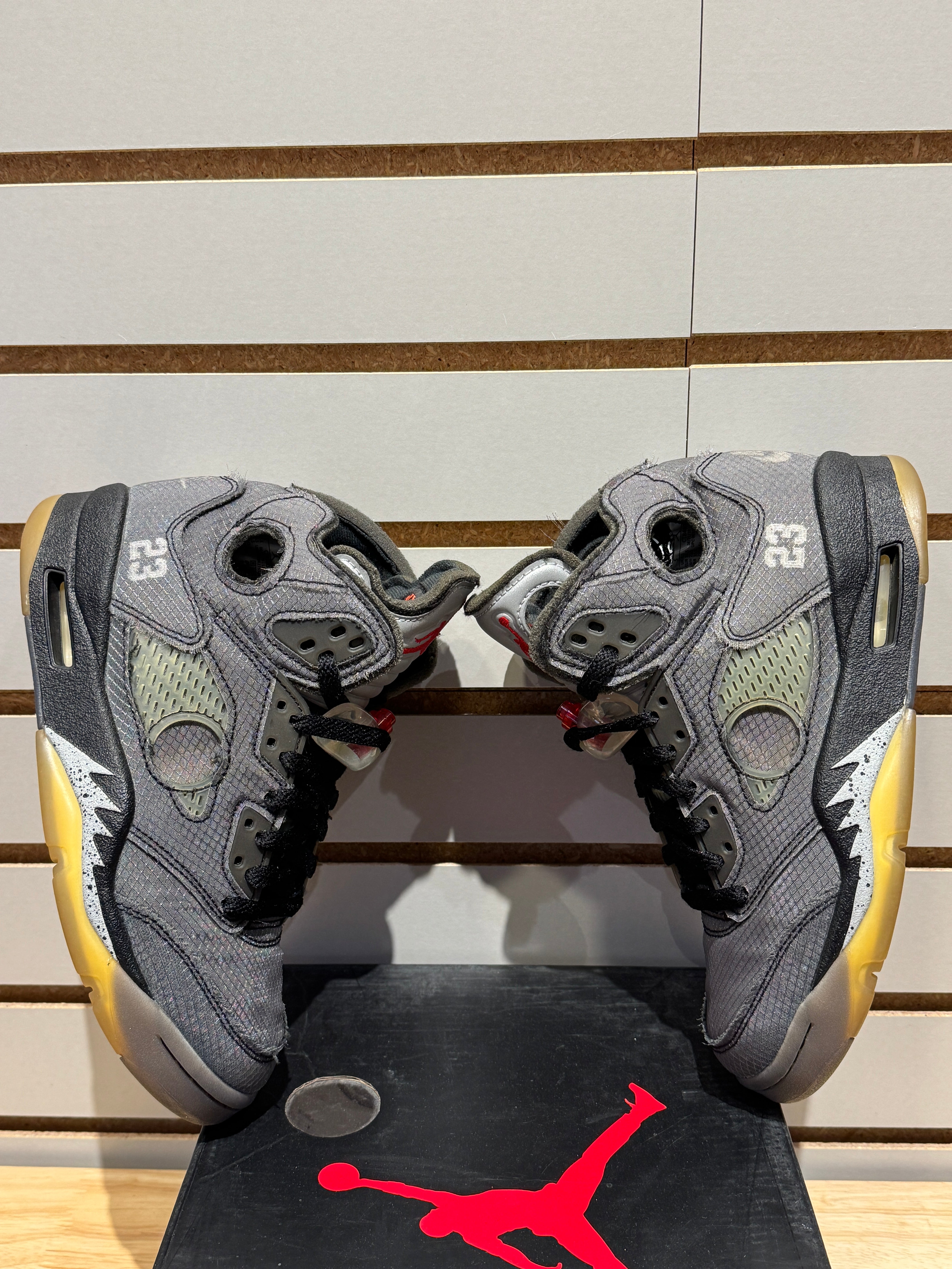 Jordan 5 Retro Off-White Muslin Sz 5M – Sneak City